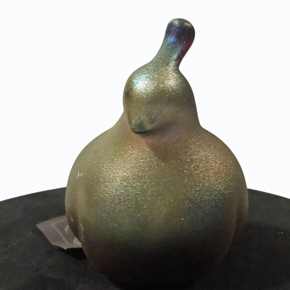 Raku Handcrafted Pottery Iridescent Quail Artist Signed Jeremy Diller - Picture 4 of 6